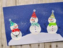 Махровые снеговики своими руками или как сделать новогодние сувениры для друзей Необычный снеговик поделка своими руками