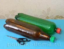 Ύφανση καλαθιών από πλαστικά μπουκάλια με τα χέρια σας: ένα master class για αρχάριες βελόνες